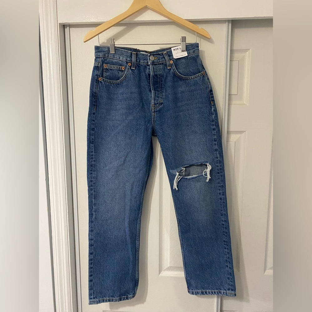 NWT Blue Topshop Jeans (size 7)